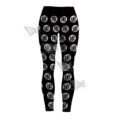 Goku Logo Black Women Leggings