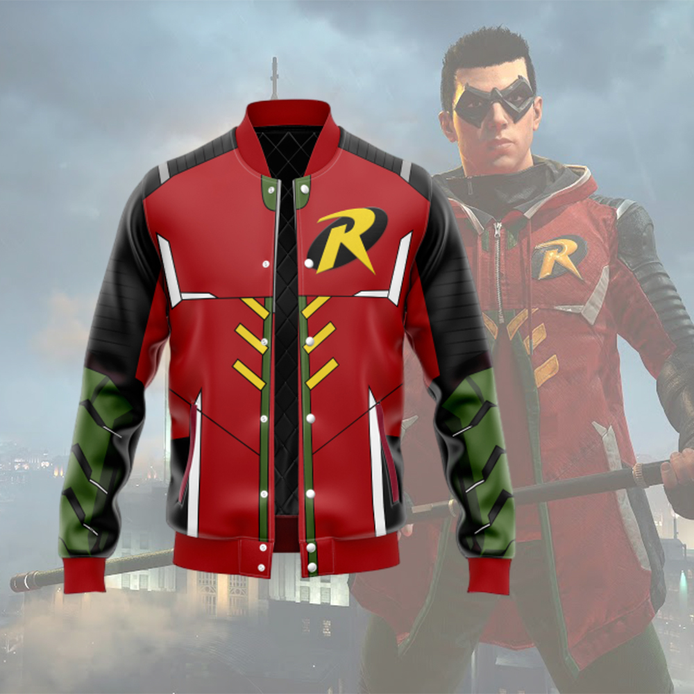 Gotham Knights Robin Varsity Jacket