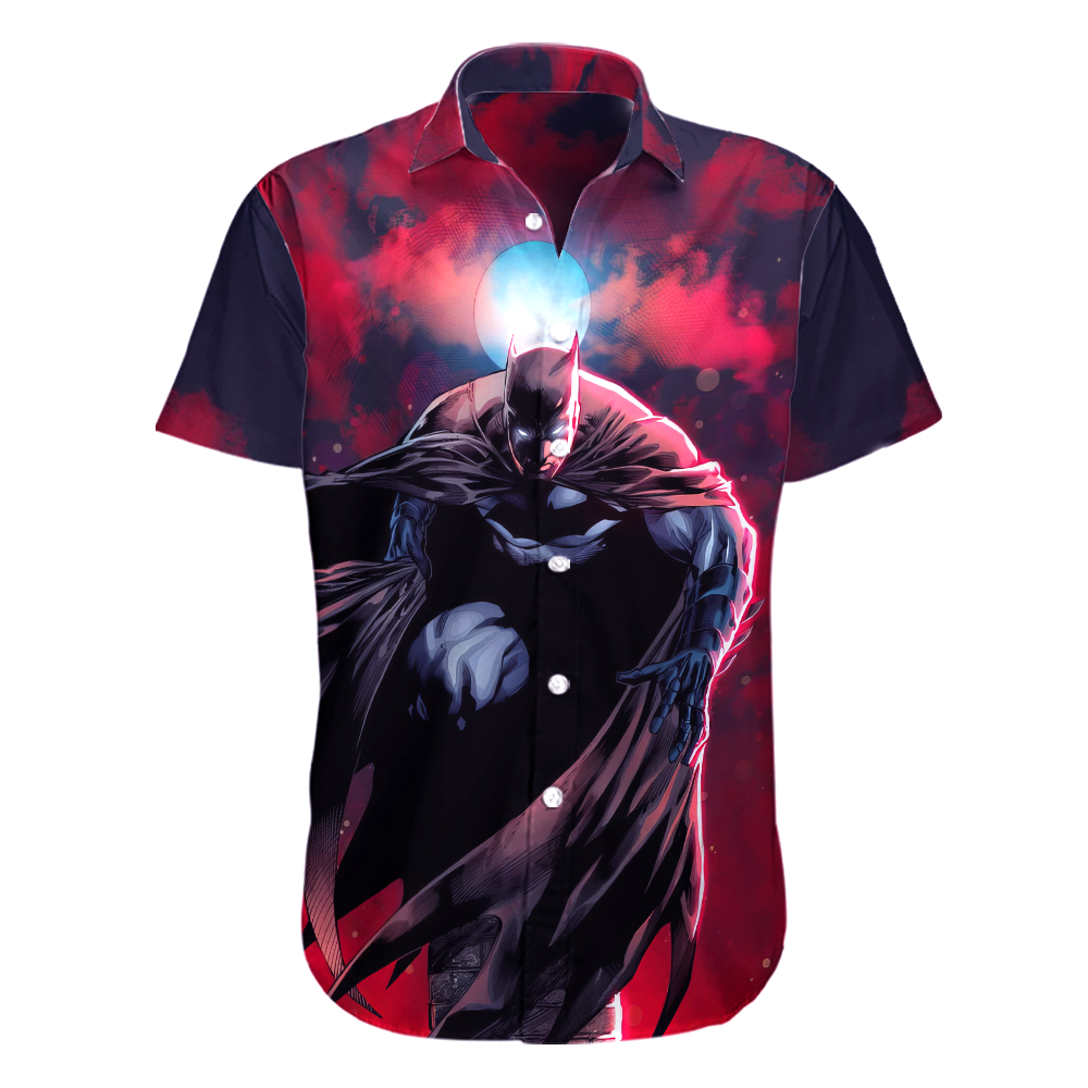 Gothams Finest Batman 3d Printed Hawaiian Shirt For Super Fans