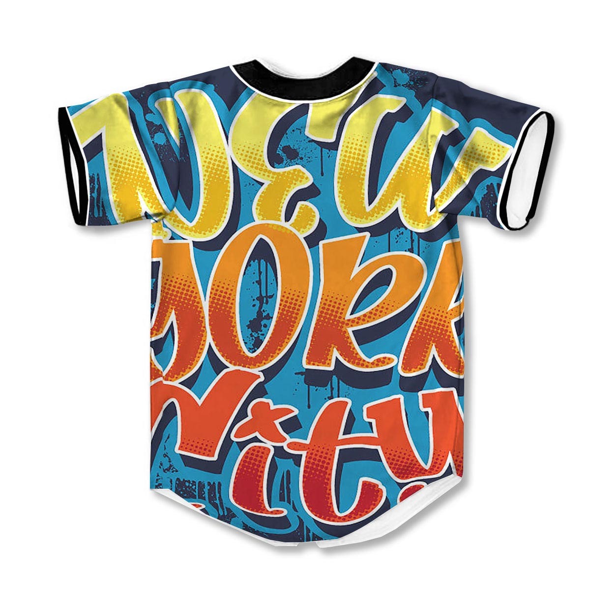 Graffiti Nyc 3d Print Full Size Baseball Jerseys