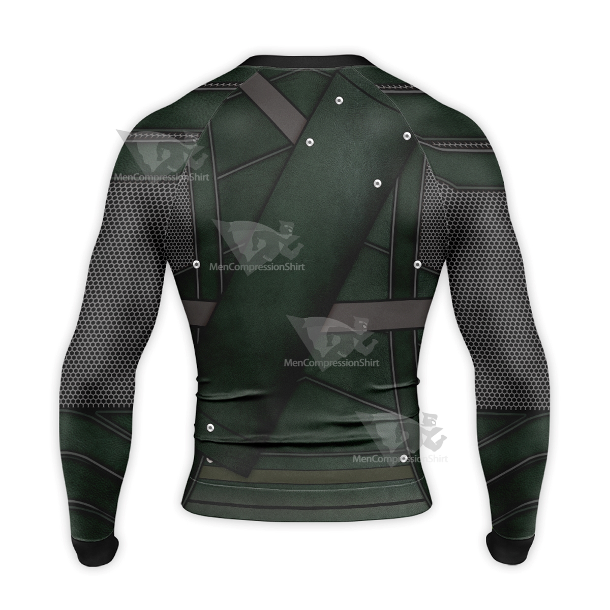 Green Arrow Oliver Queen Long Sleeve Compression Shirt