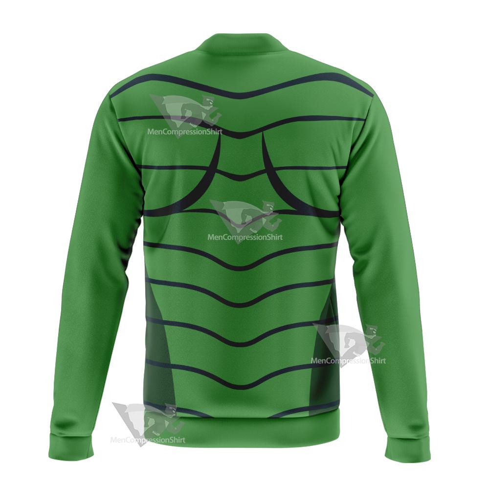 Dc Green Lantern Line Cosplay Bomber Jacket