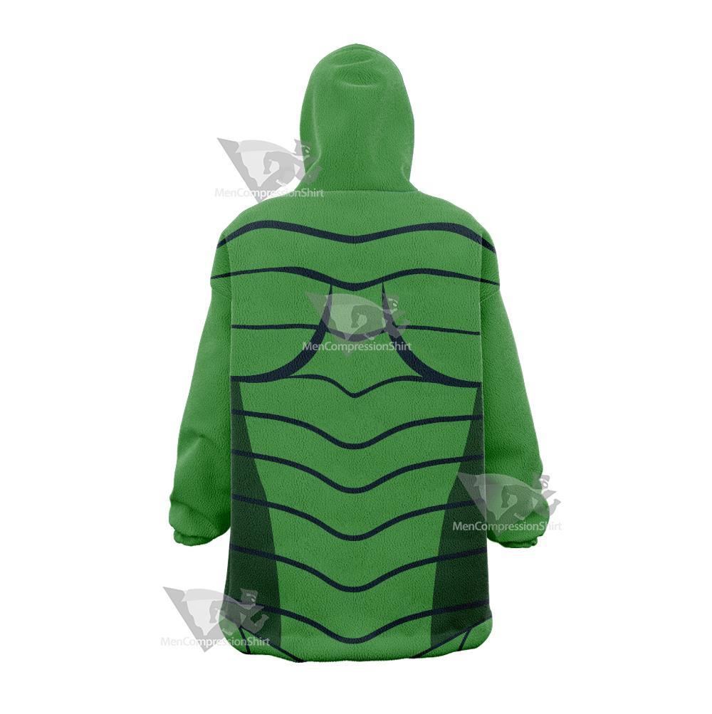 Dc Green Lantern Line Cosplay Snug Oversized Blanket Hoodie