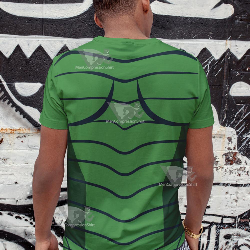 Dc Green Lantern Line Cosplay T-Shirt