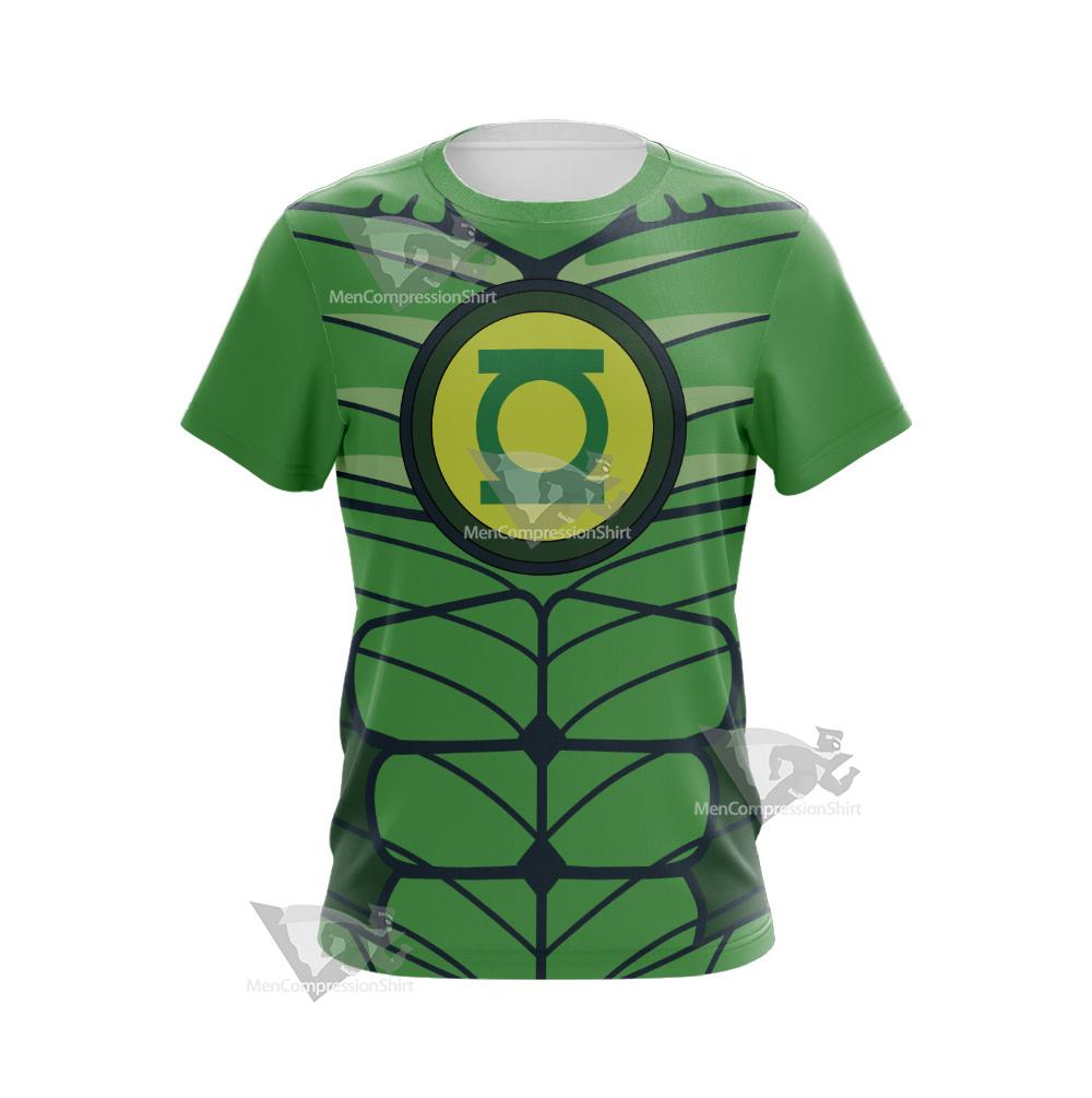 Dc Green Lantern Line Cosplay T-Shirt