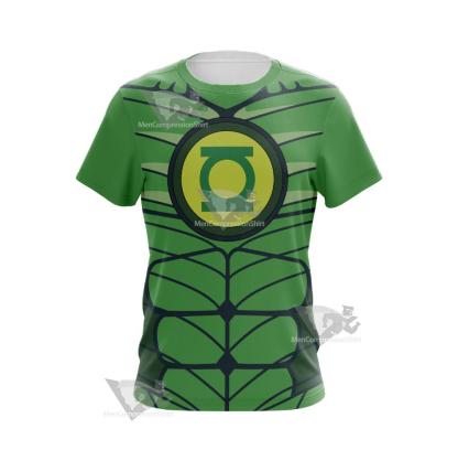 Dc Green Lantern Line Cosplay T-Shirt