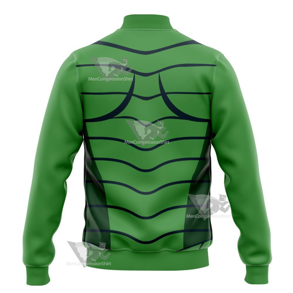Dc Green Lantern Line Cosplay Varsity Jacket
