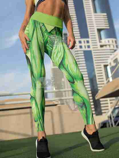 Green Monster Women Compression Leggings
