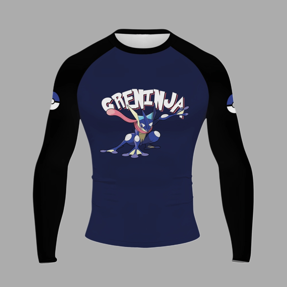 Greninja Men Long Sleeve Compression Shirt