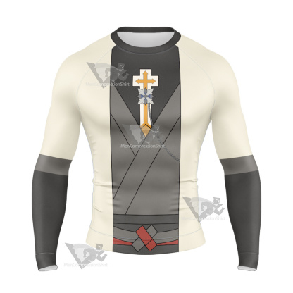 Guilty Gear Striv Asuka Long Sleeve Compression Shirt
