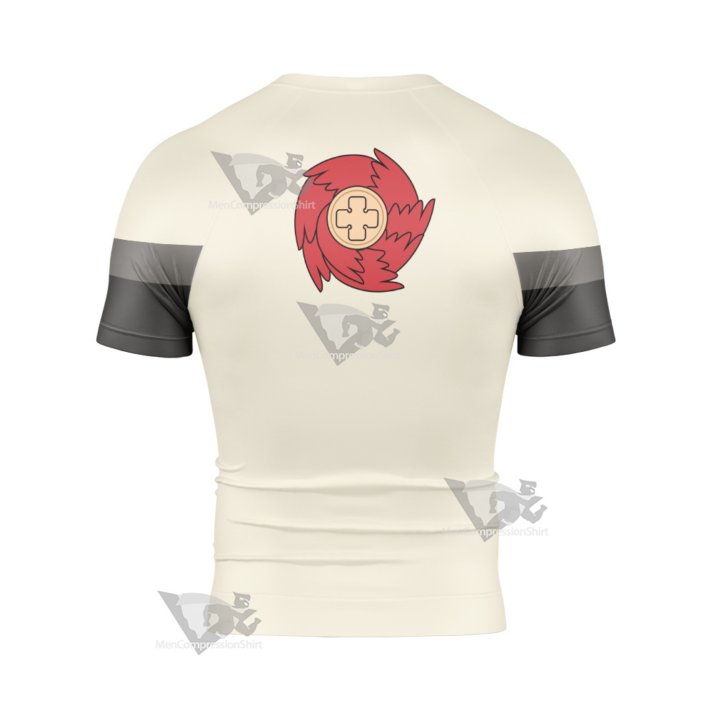 Guilty Gear Striv Asuka Short Sleeve Compression Shirt