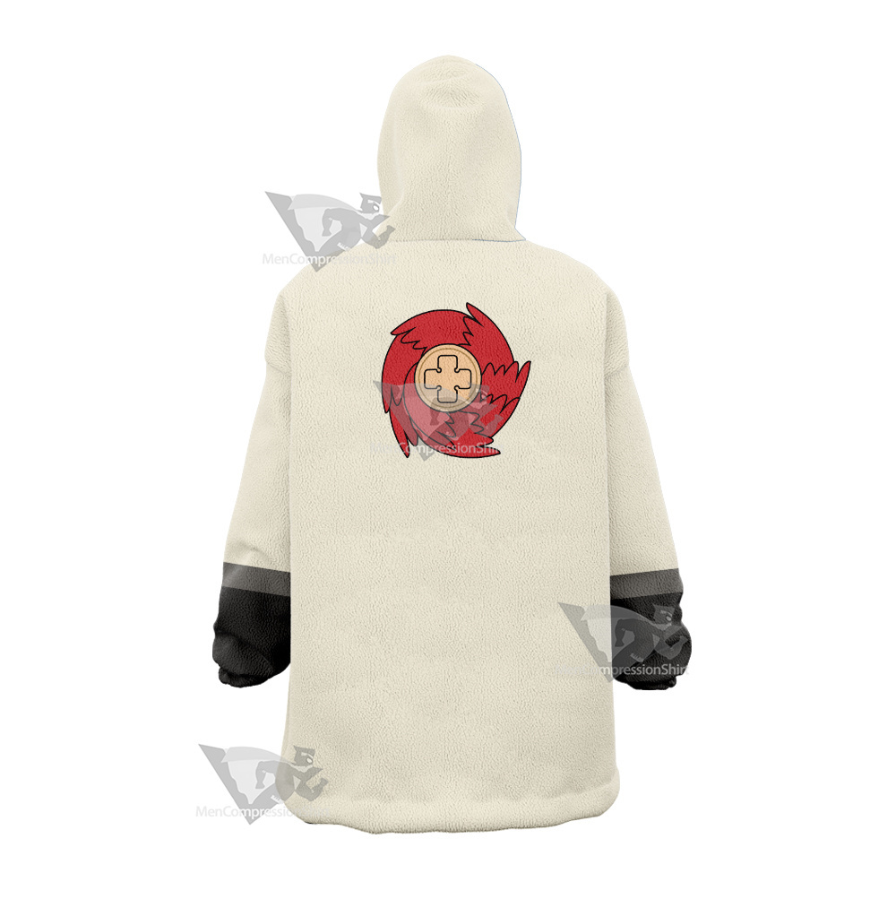 Guilty Gear Striv Asuka Snug Oversized Blanket Hoodie