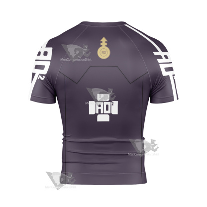 Guilty Gear Strive Bridget Black Edition Short Sleeve Compression Shirt