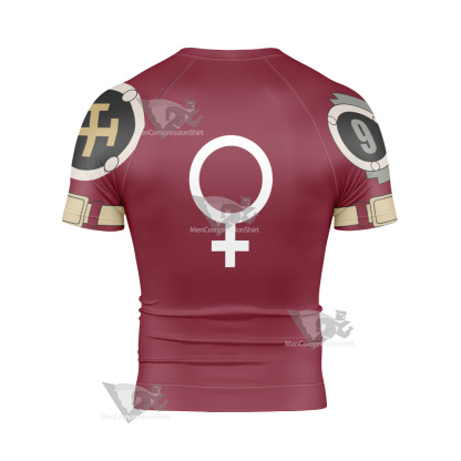 Guilty Gear Strive Ino Short Sleeve Compression Shirt