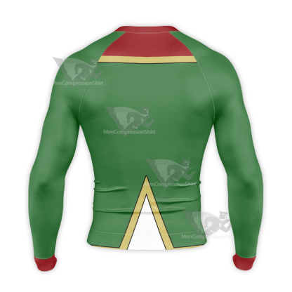 Gushing Over Magical Girls Araga Kiwi Long Sleeve Compression Shirt