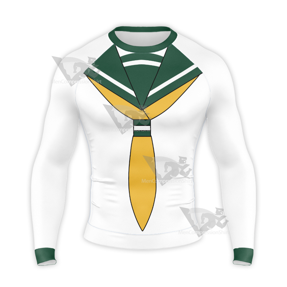 Gushing Over Magical Girls Utena Hiiragi Long Sleeve Compression Shirt