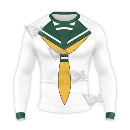 Gushing Over Magical Girls Utena Hiiragi Long Sleeve Compression Shirt