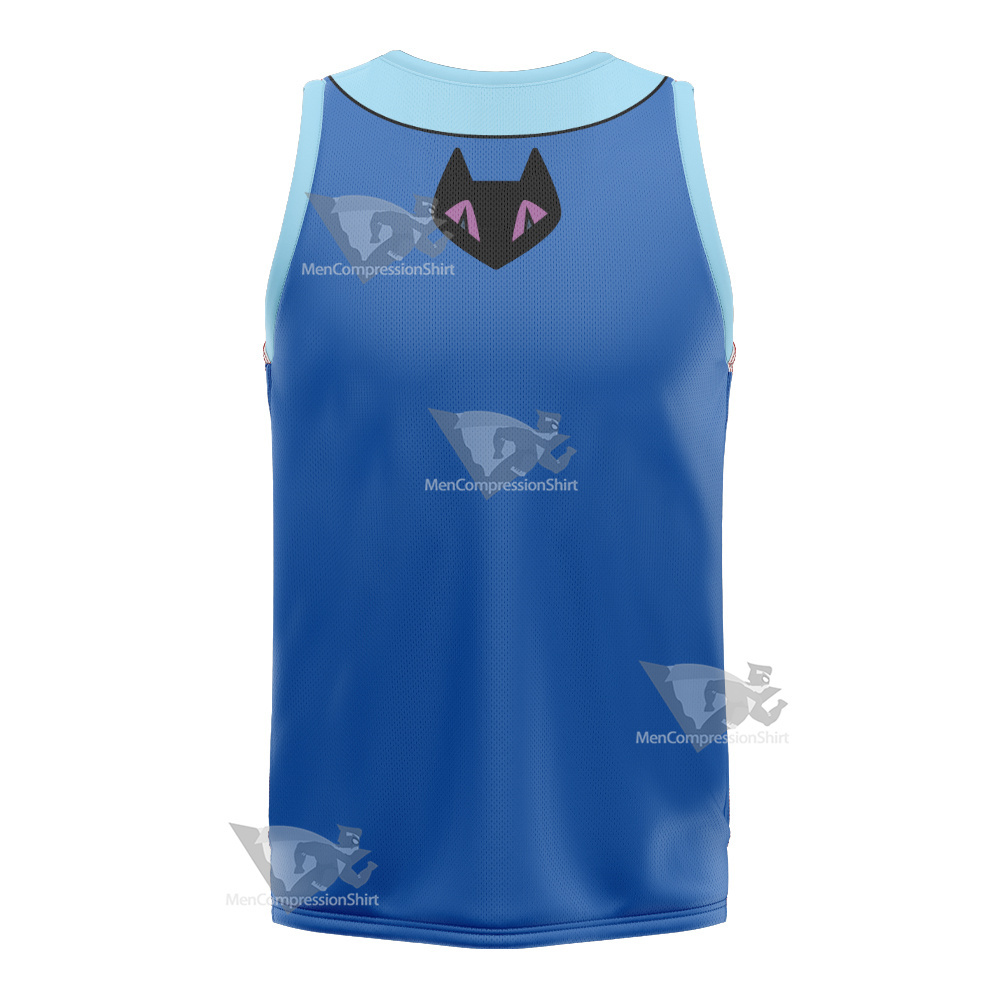 Gwen Tennyson In Omniverse Blue Cosplay Basketball Jersey