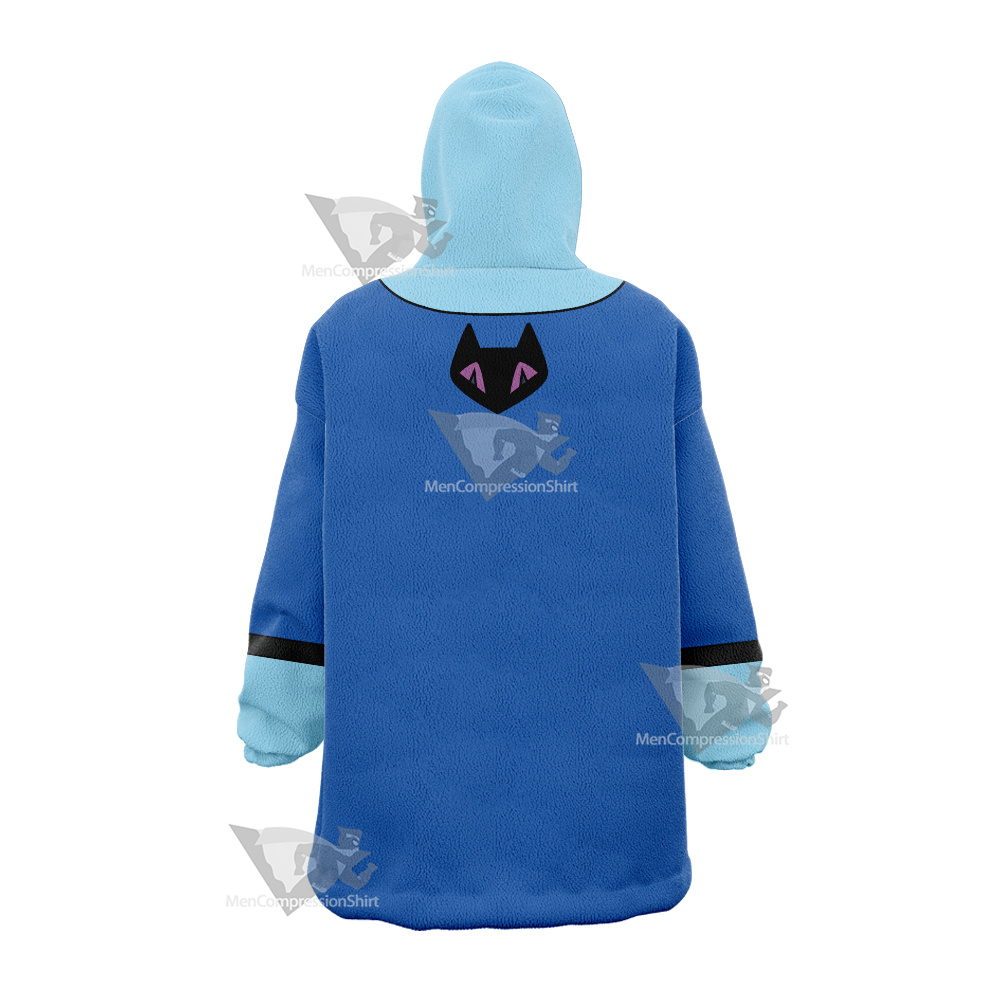 Gwen Tennyson In Omniverse Blue Cosplay Snug Oversized Blanket Hoodie