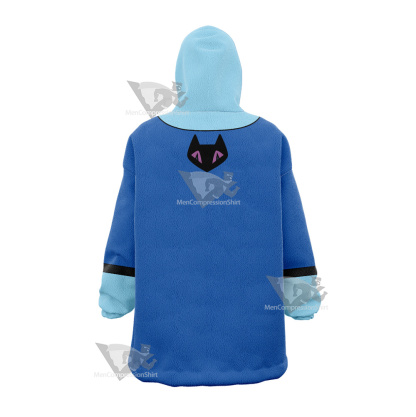 Gwen Tennyson In Omniverse Blue Cosplay Snug Oversized Blanket Hoodie