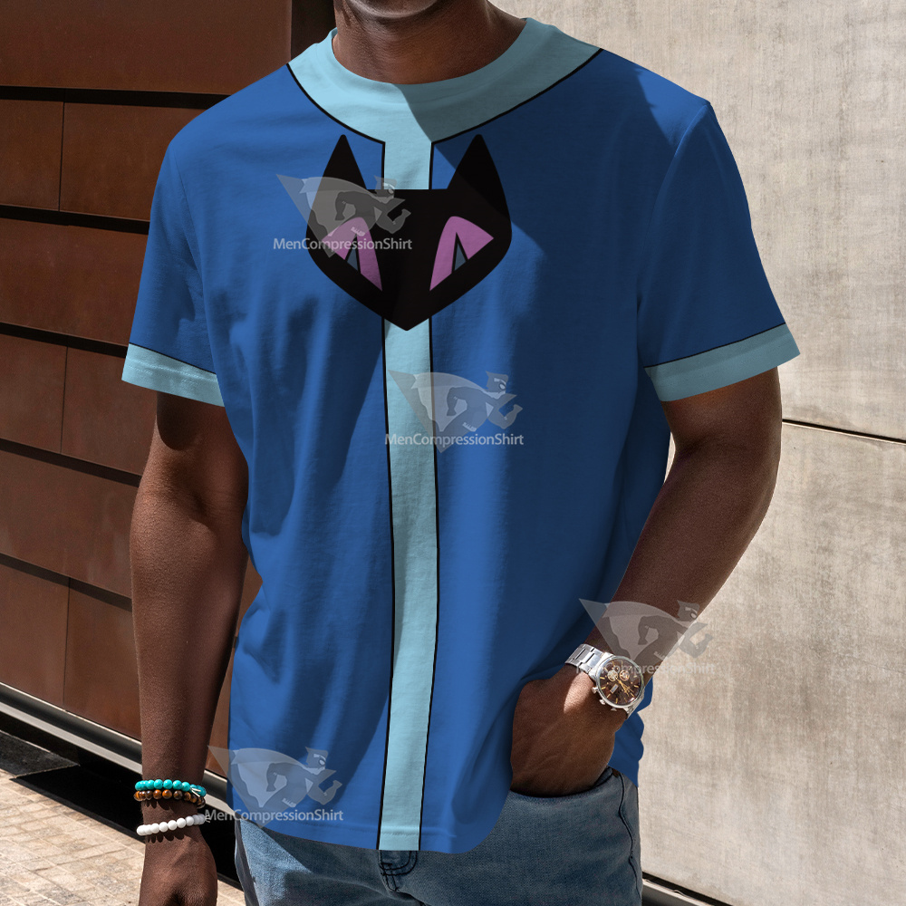 Gwen Tennyson In Omniverse Blue Cosplay T-Shirt