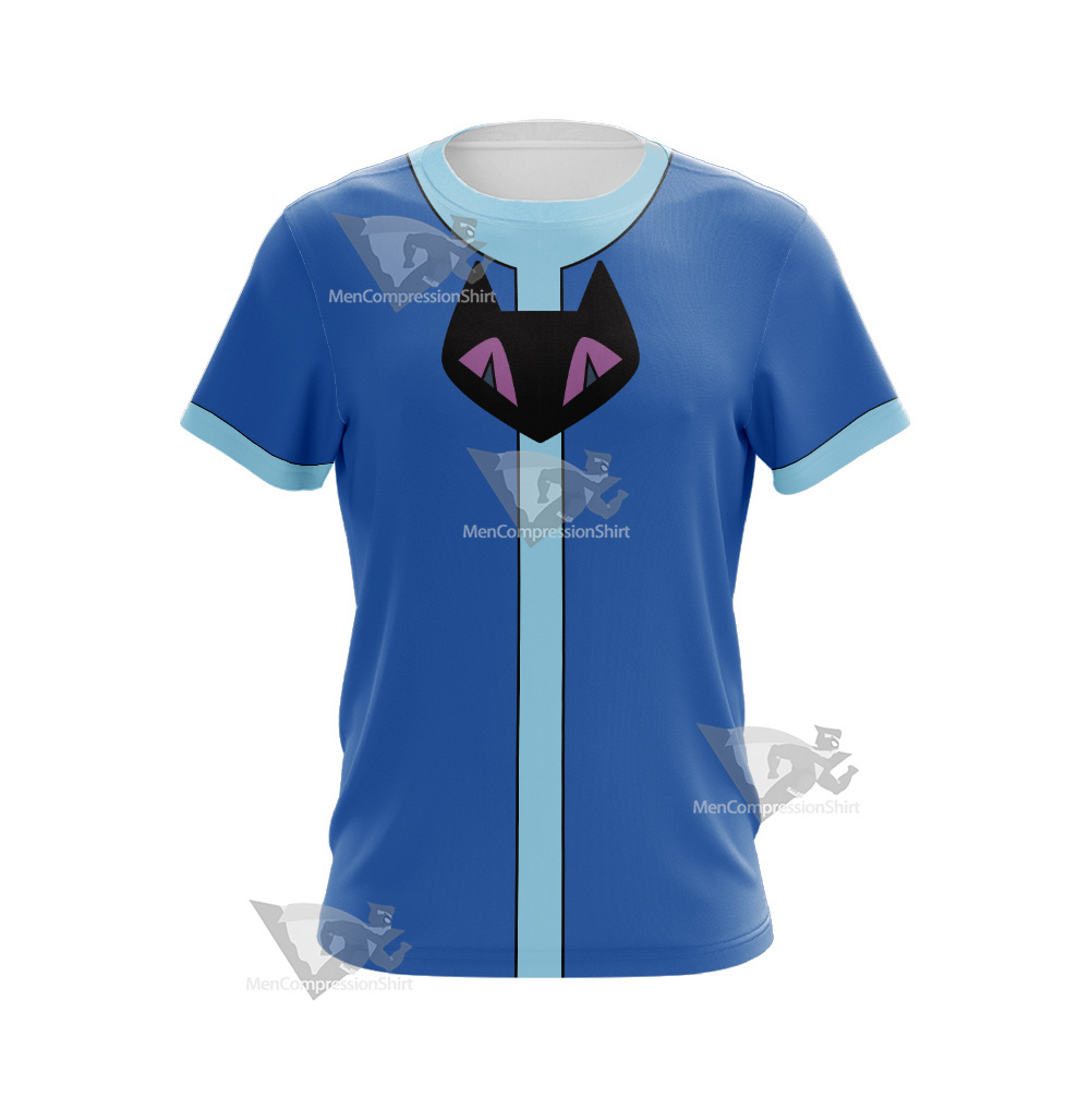 Gwen Tennyson In Omniverse Blue Cosplay T-Shirt