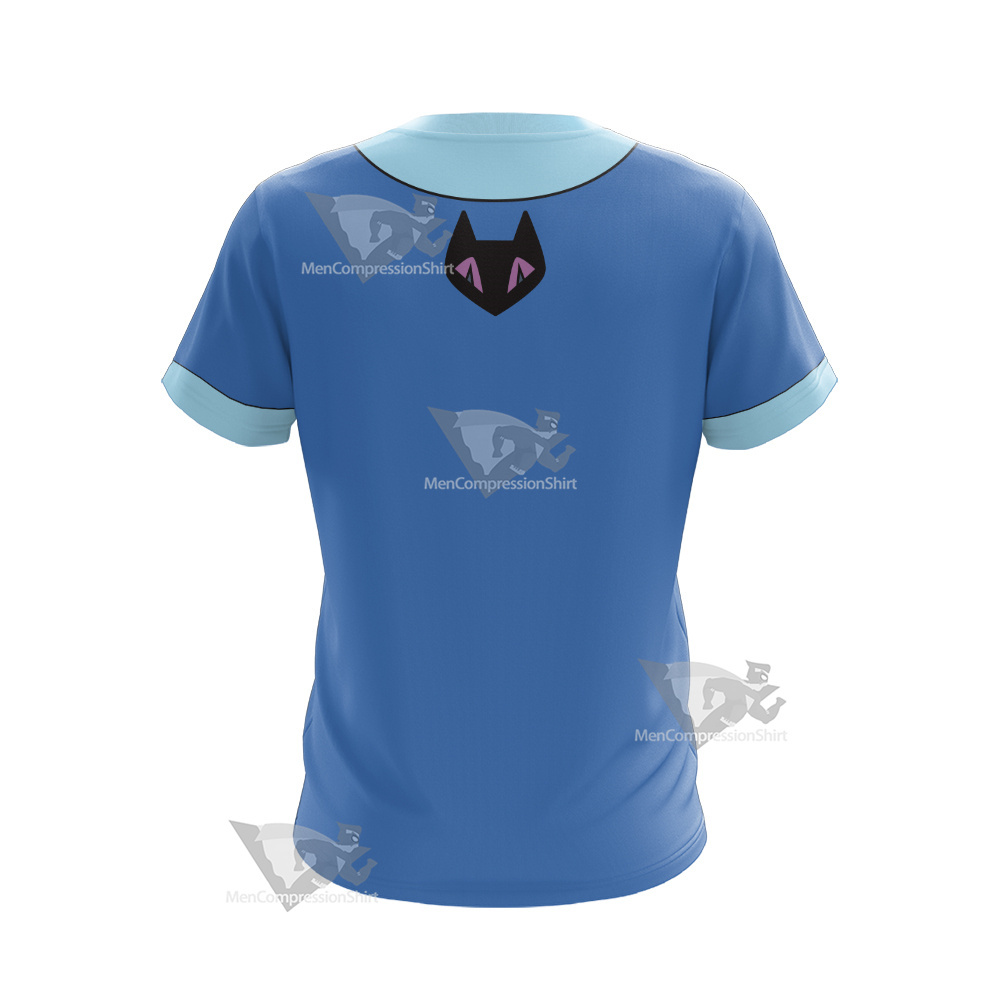 Gwen Tennyson In Omniverse Blue Cosplay T-Shirt