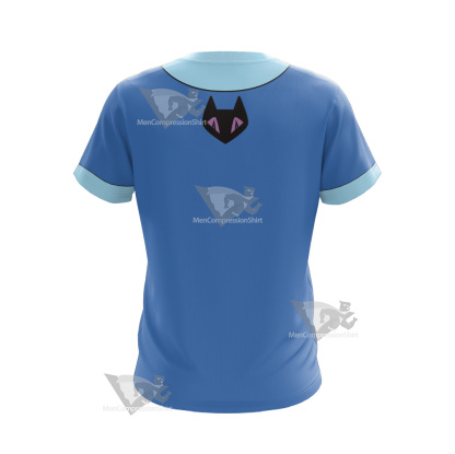 Gwen Tennyson In Omniverse Blue Cosplay T-Shirt