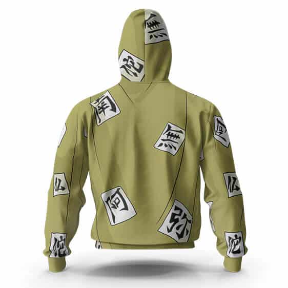 Gyomei Himejima Uniform Demon Slayer Anime Zip Up Hoodie