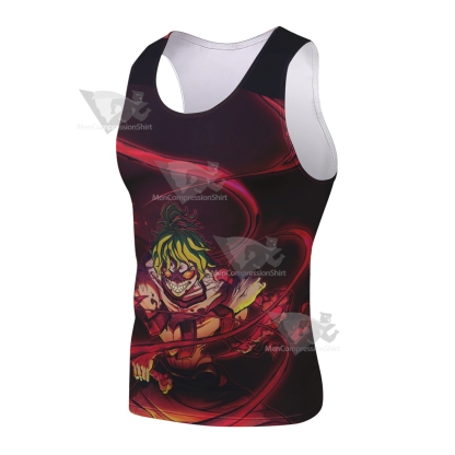 Gyutaro Demon Slayer Classic Sleeveless Compression Shirt
