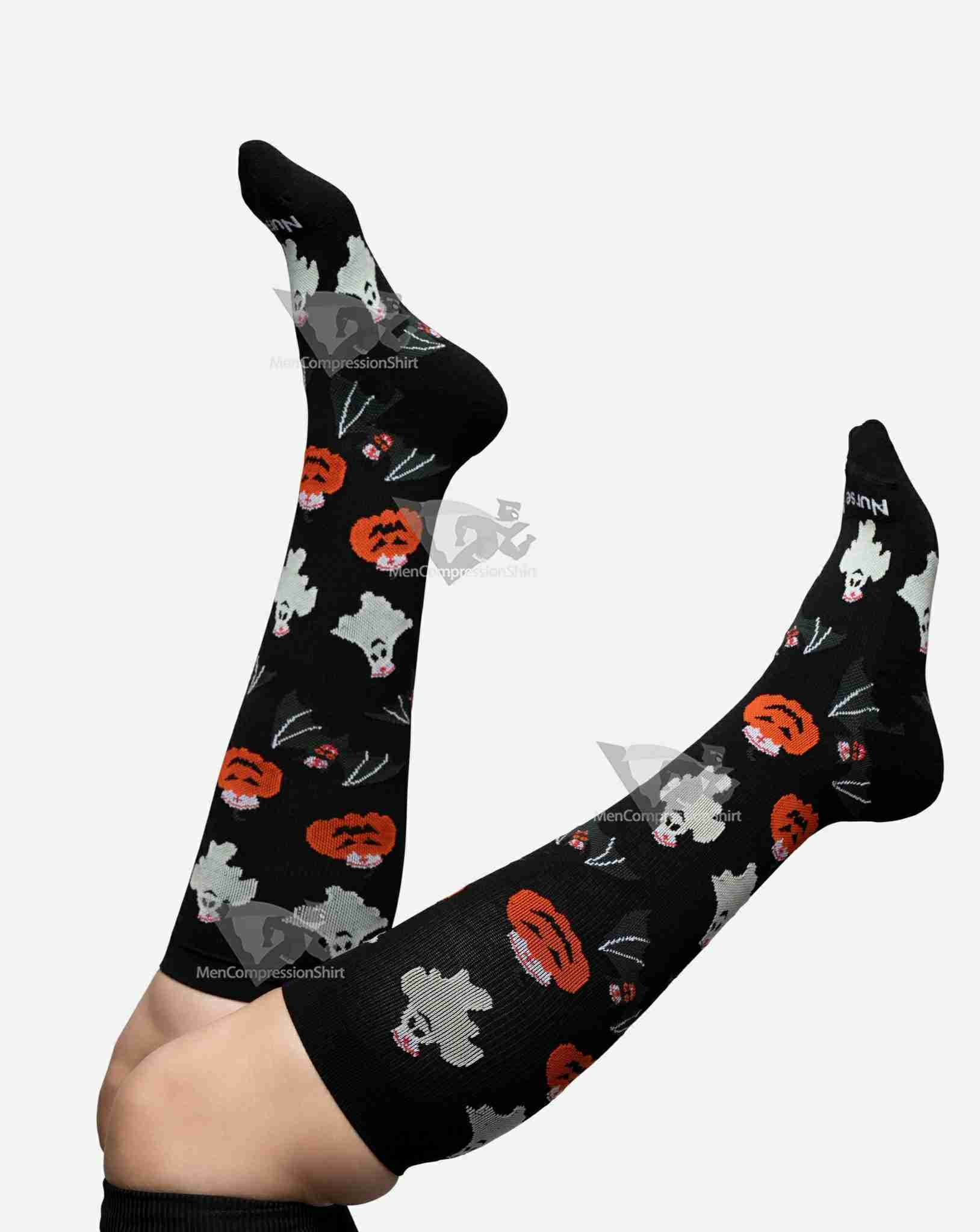 Halloween Compression Socks