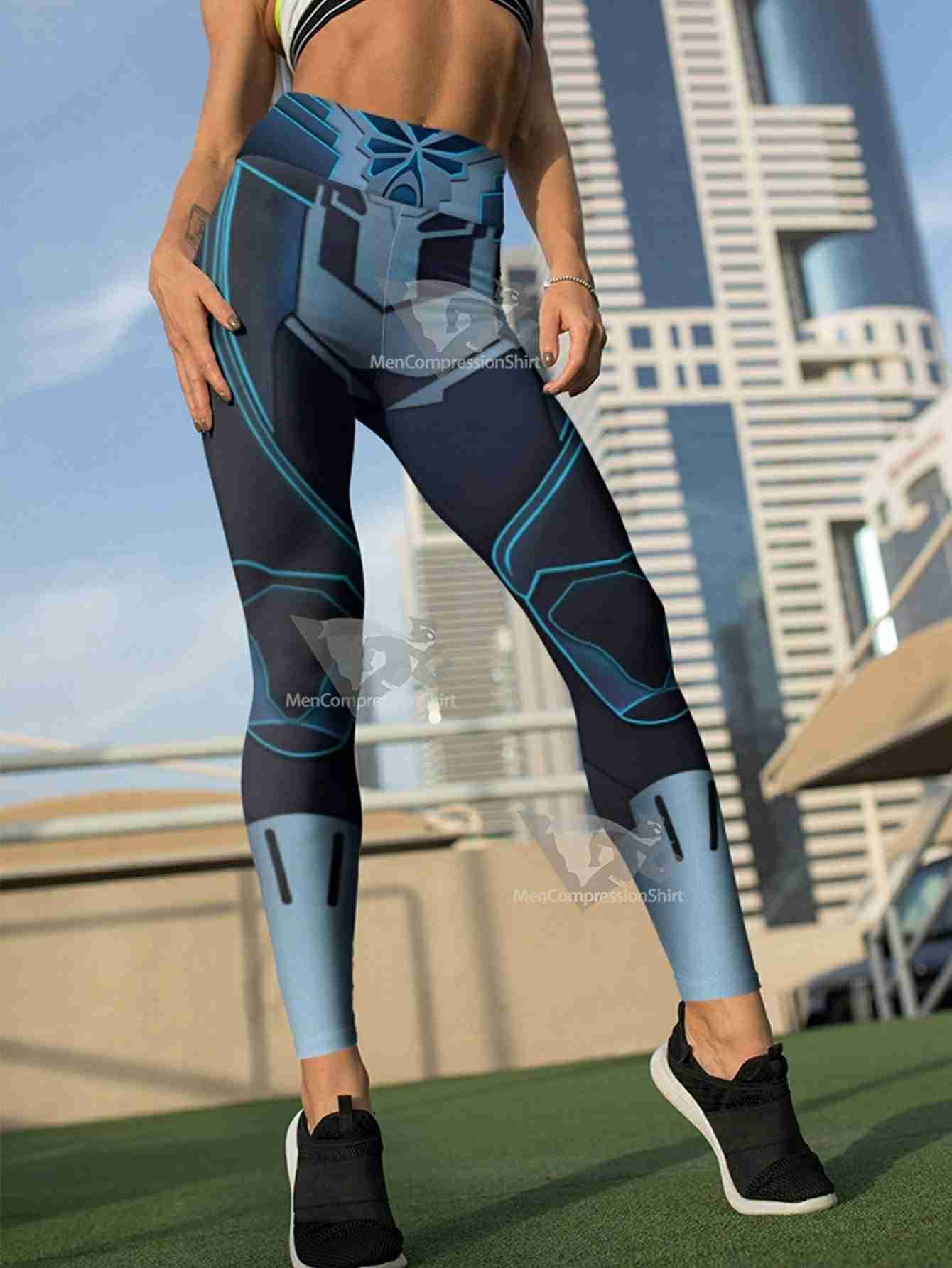Halo 5 Cortana Women Compression Leggings
