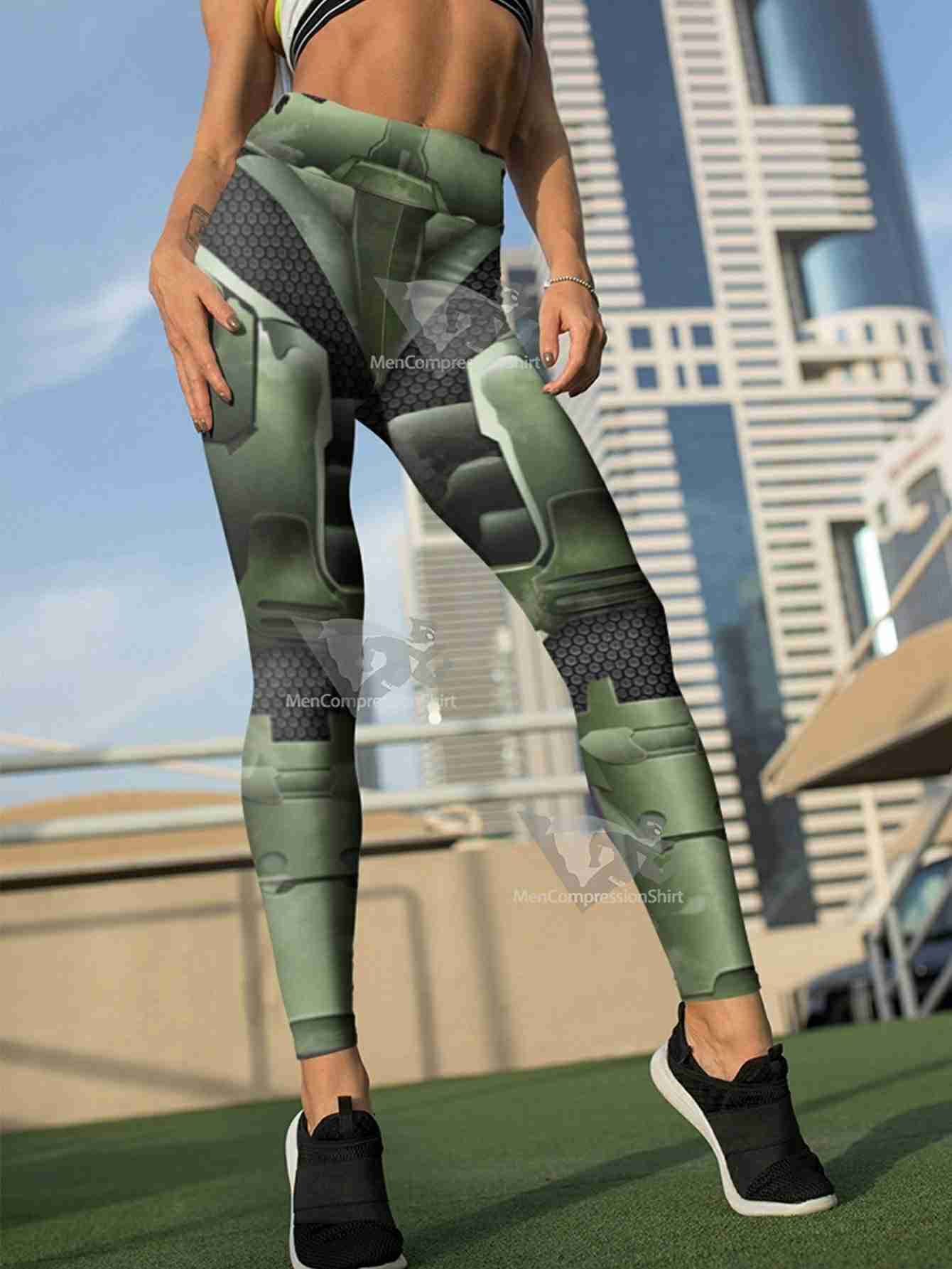 Halo Master Chief Women Compression Leggings