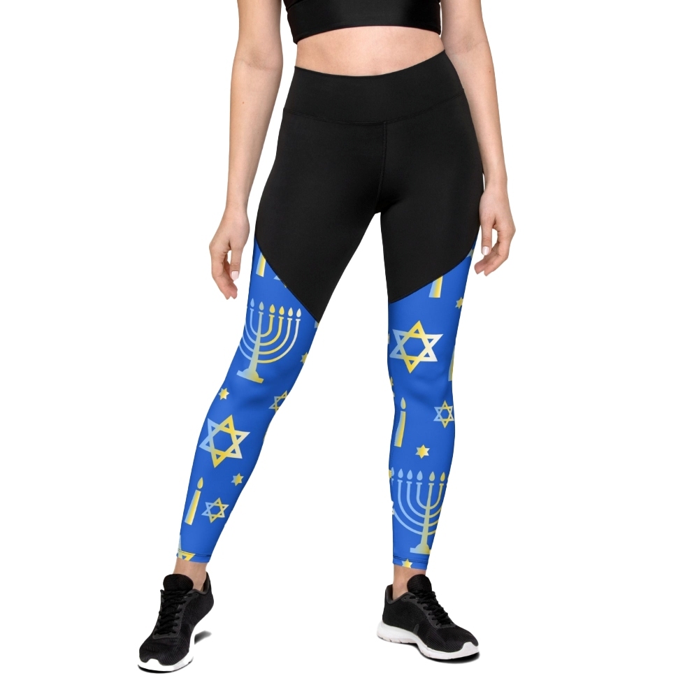 Hanukkah Women Compression Legging