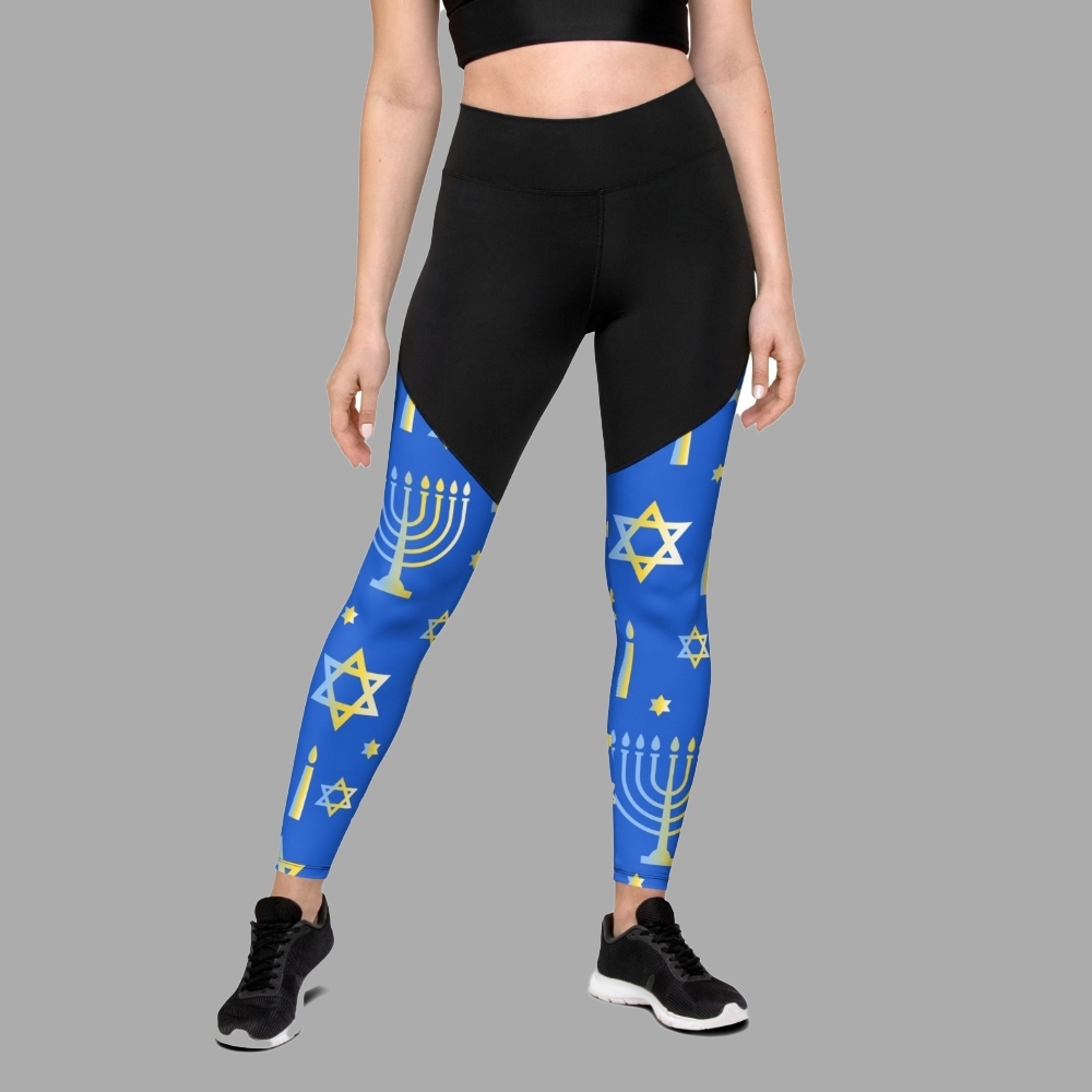 Hanukkah Women Compression Legging