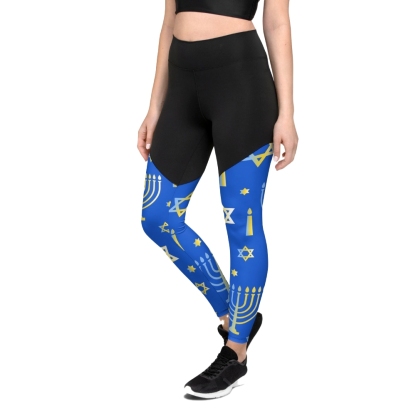 Hanukkah Women Compression Legging