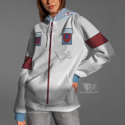 Happy Tree Friends Cuddles White Cosplay Hoodie