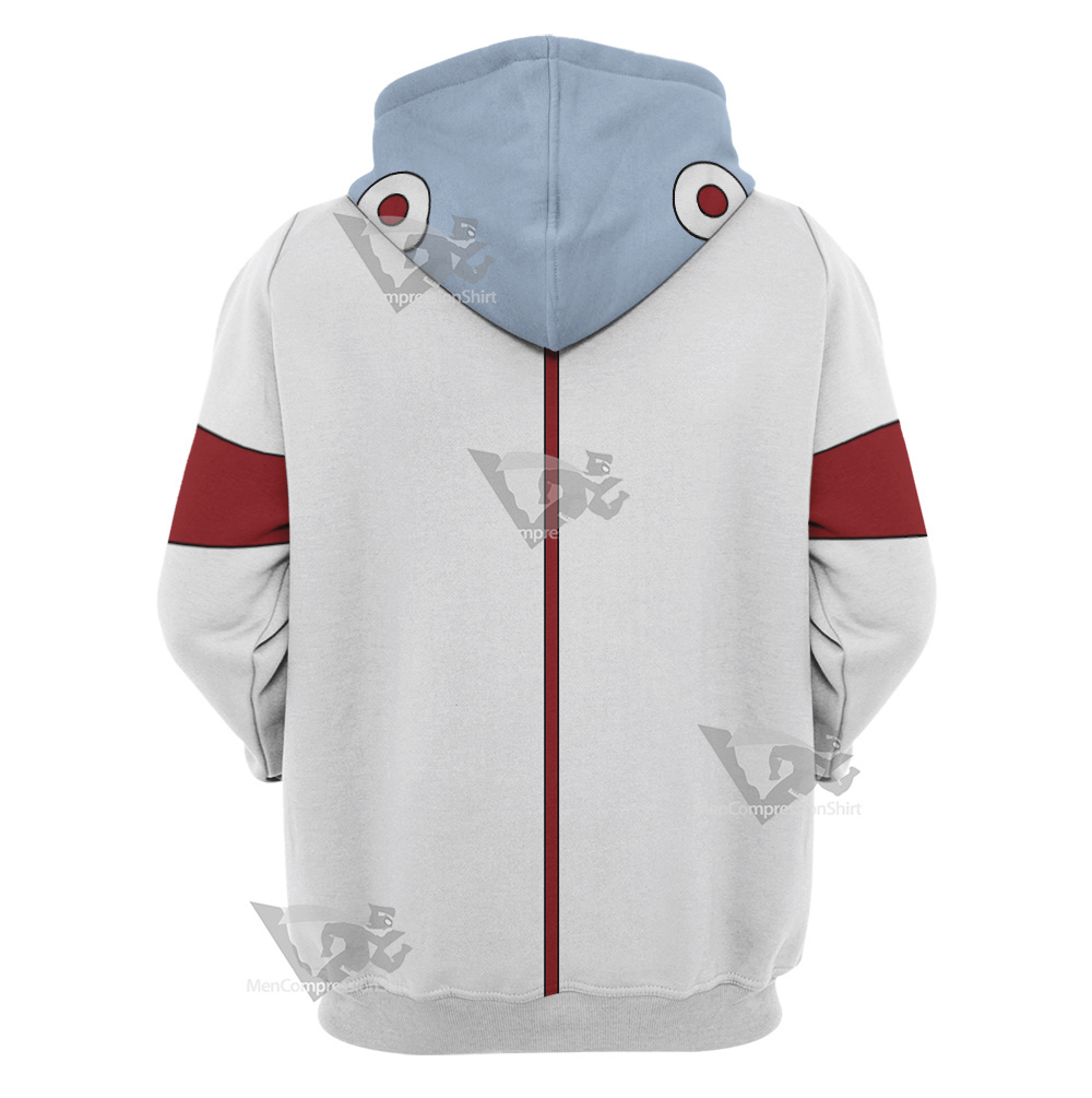 Happy Tree Friends Cuddles White Cosplay Hoodie