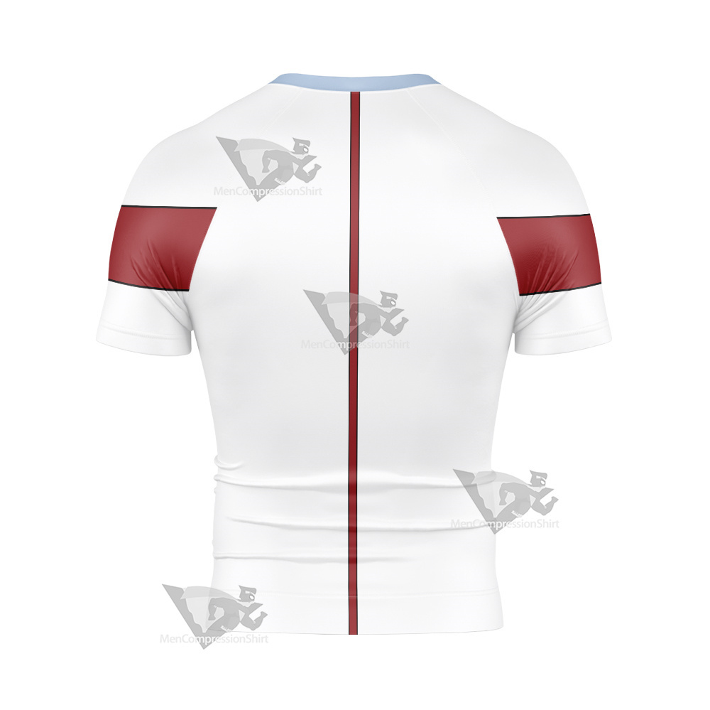 Happy Tree Friends Cuddles White Short Sleeve Compression Shirt