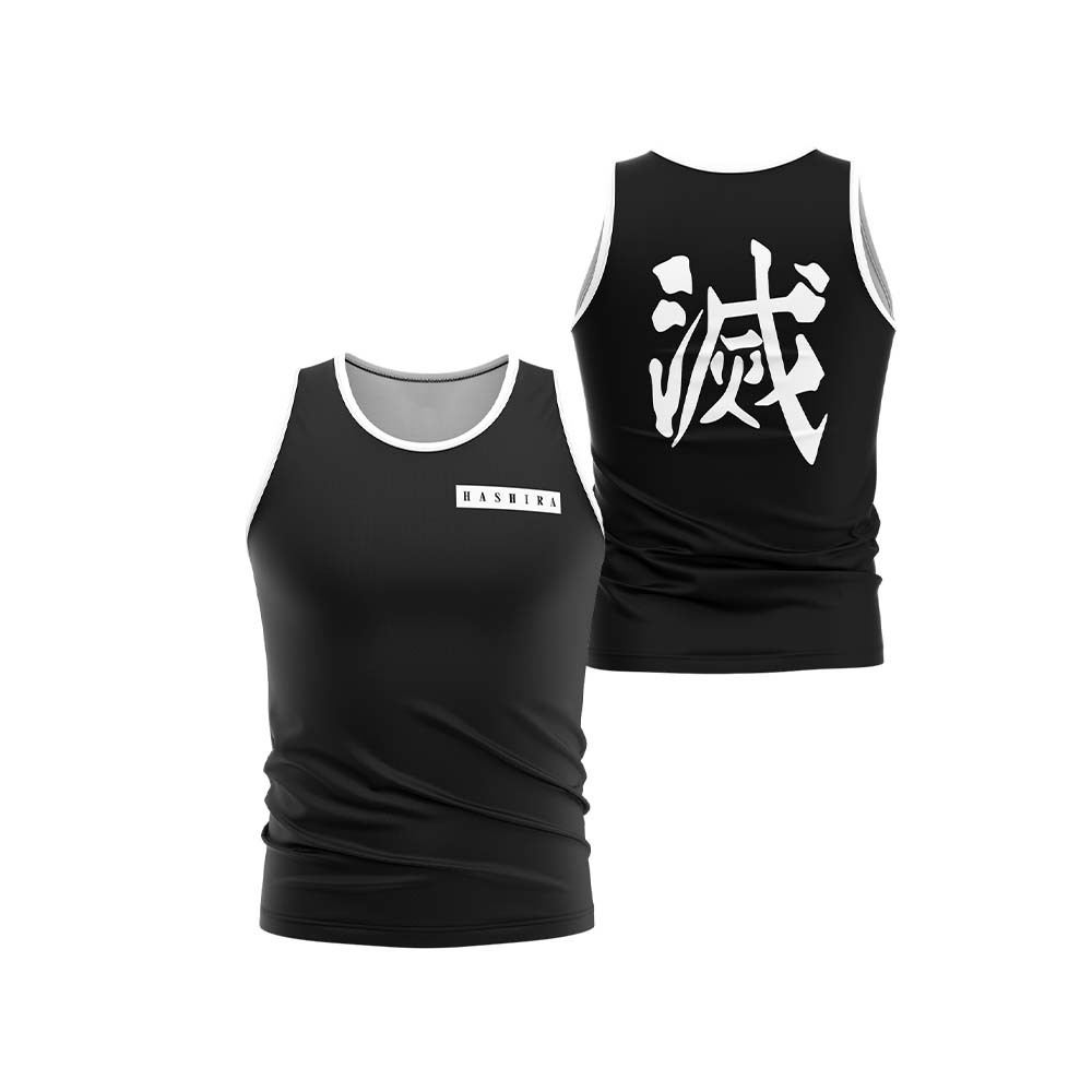Hashira Tengen Uzui Demon Slayer Sleeveless Compression Shirt
