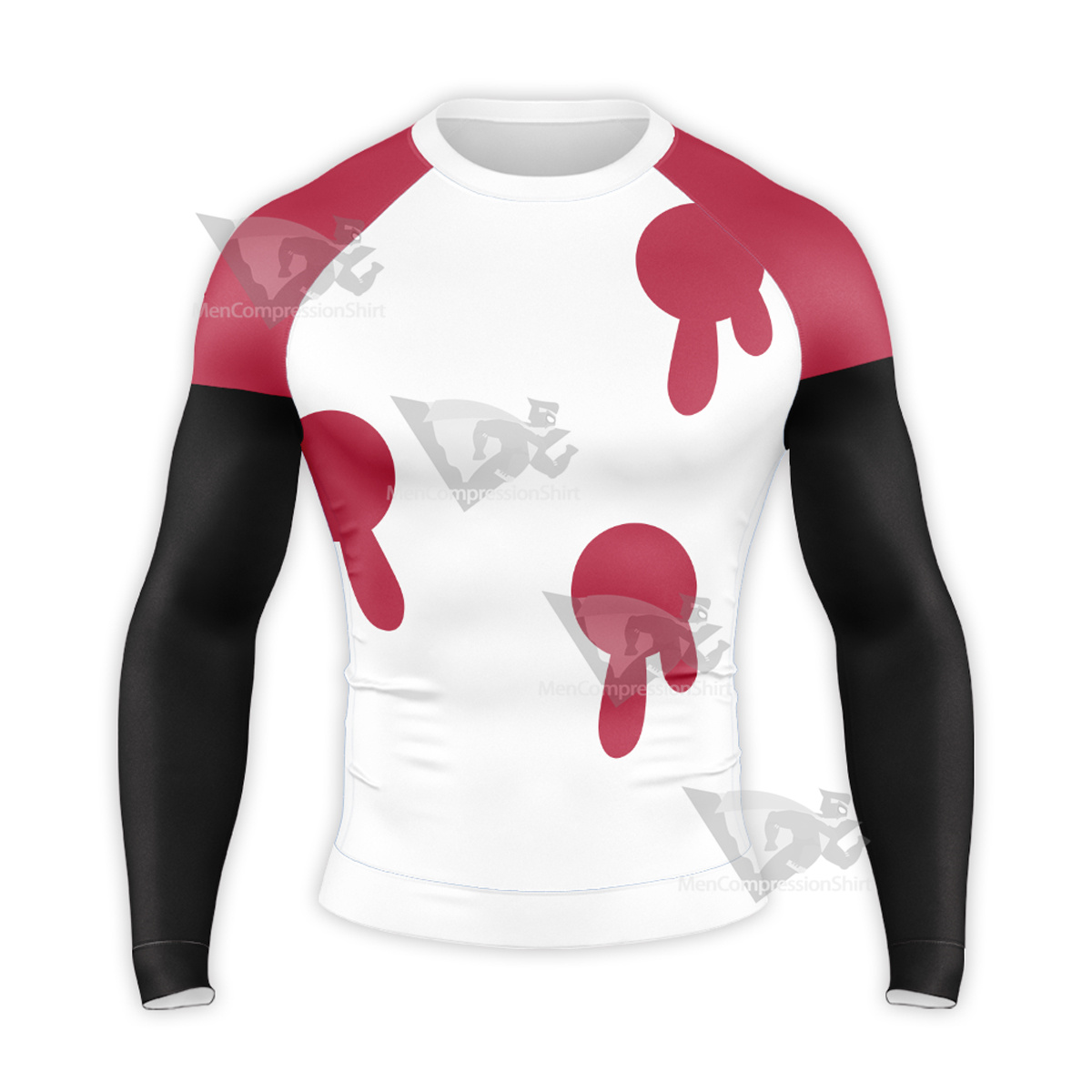 Hazbin Hotel Niffty Maid Long Sleeve Compression Shirt