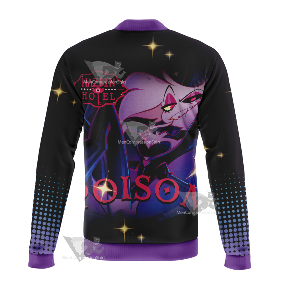 Hazbin Hotel Poison Bomber Jacket