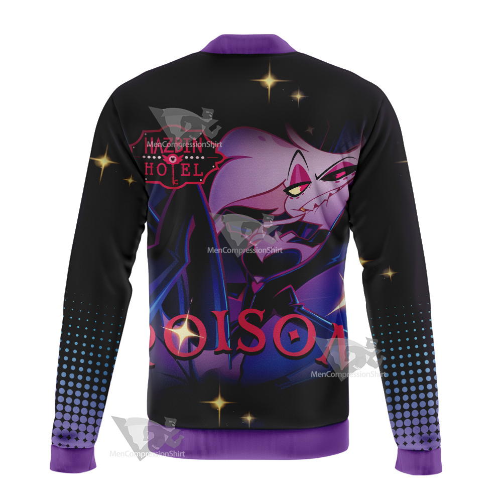 Hazbin Hotel Poison Bomber Jacket