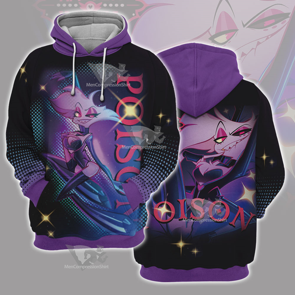 Hazbin Hotel Poison Cosplay Hoodie