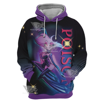 Hazbin Hotel Poison Cosplay Hoodie