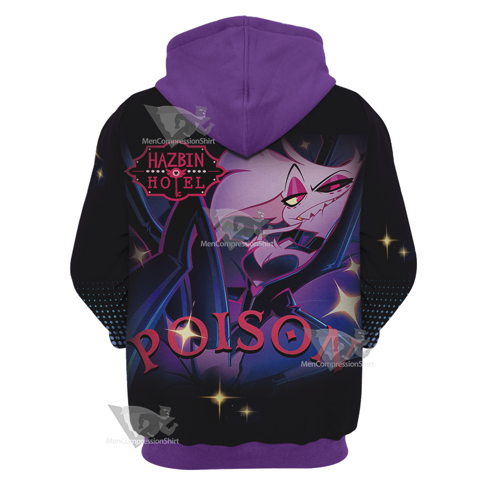 Hazbin Hotel Poison Cosplay Hoodie