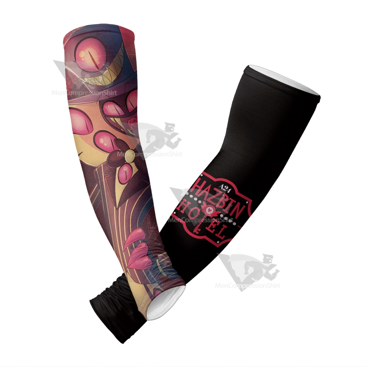 Hazbin Hotel Sir Pentious Black Compression Arm Sleeve