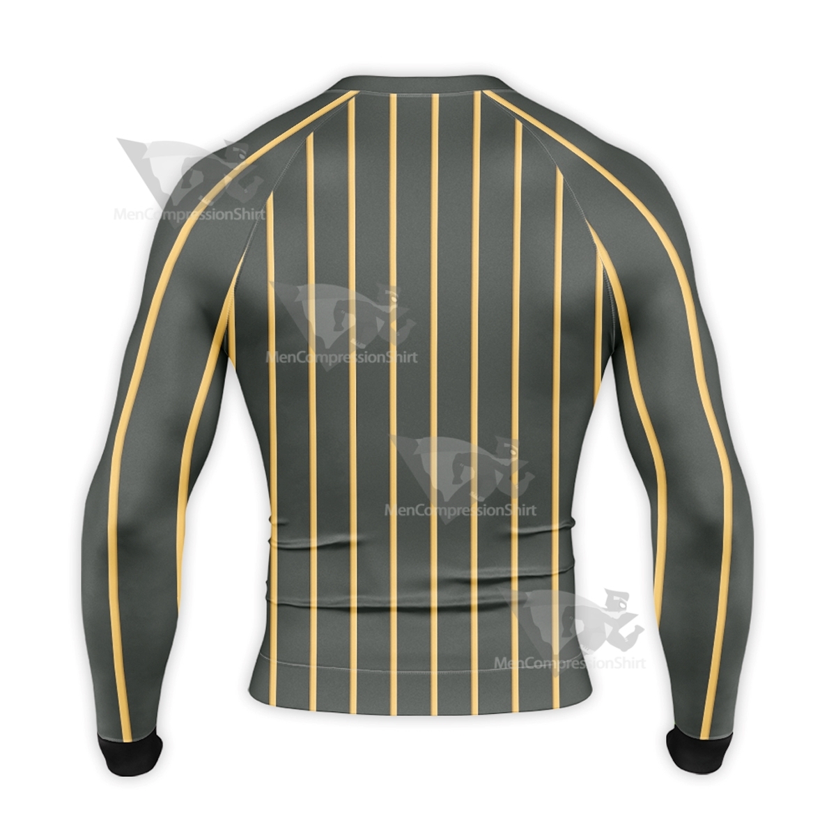 Hazbin Hotel Sir Pentious Black Long Sleeve Compression Shirt