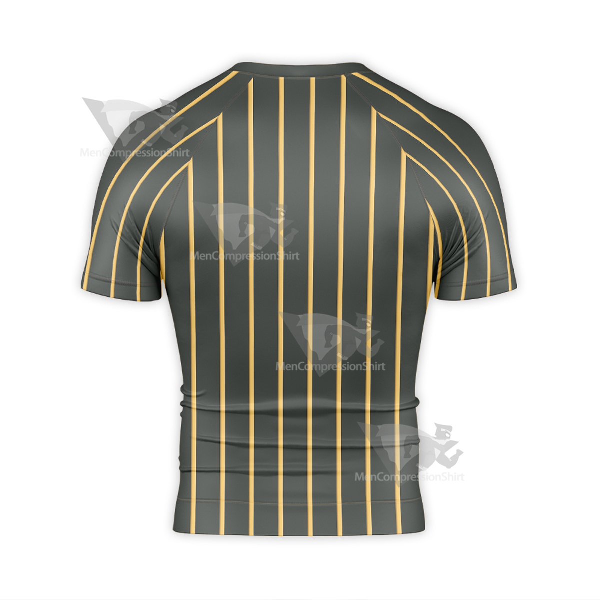 Hazbin Hotel Sir Pentious Black Short Sleeve Compression Shirt