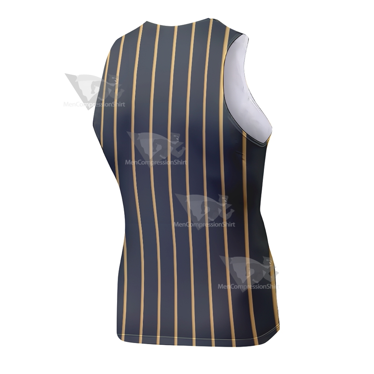 Hazbin Hotel Sir Pentious Black Sleeveless Compression Shirt
